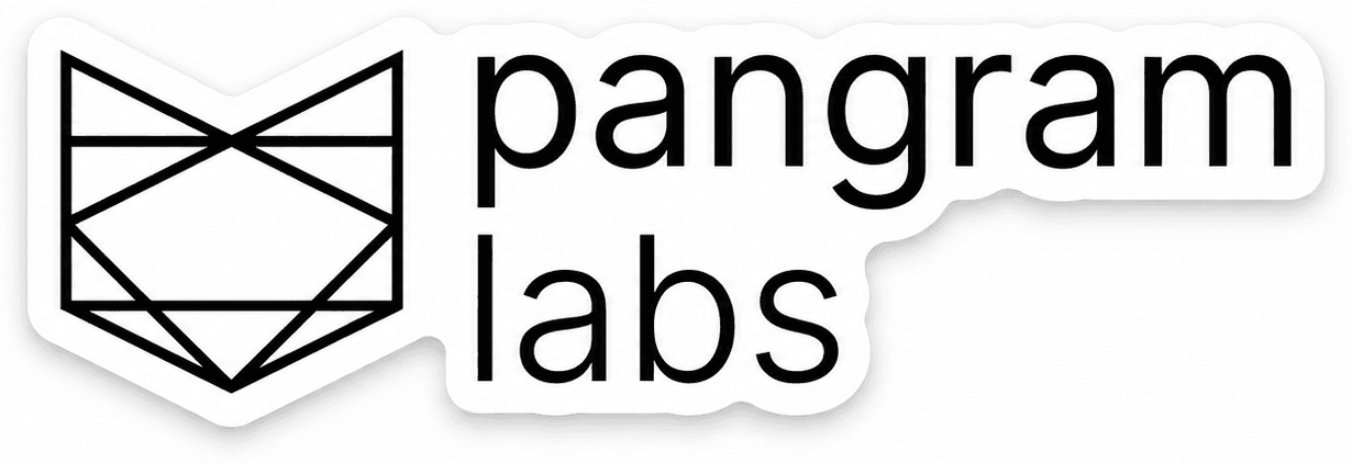 Pangram Labs sticker